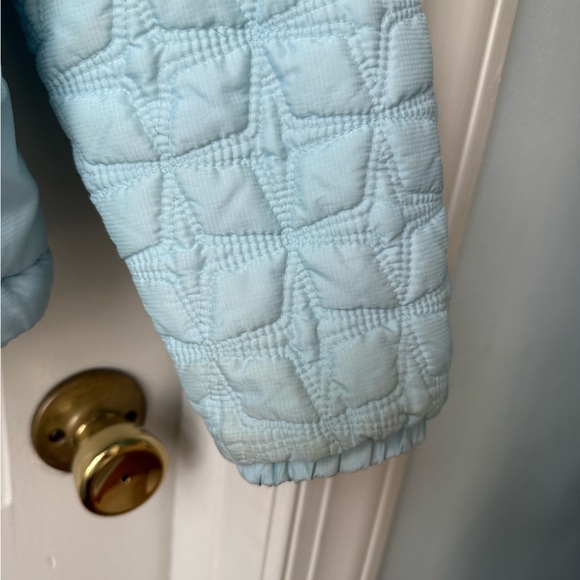 The North Face Light Blue Quilted Jacket - Picture 4 of 11